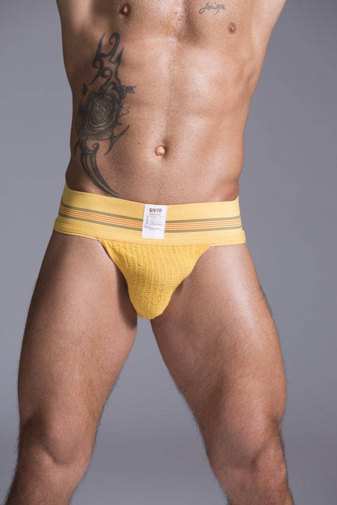 GYM Old School Jockstrap with 3" Waistband (1-Pack) GYM Jockstrap