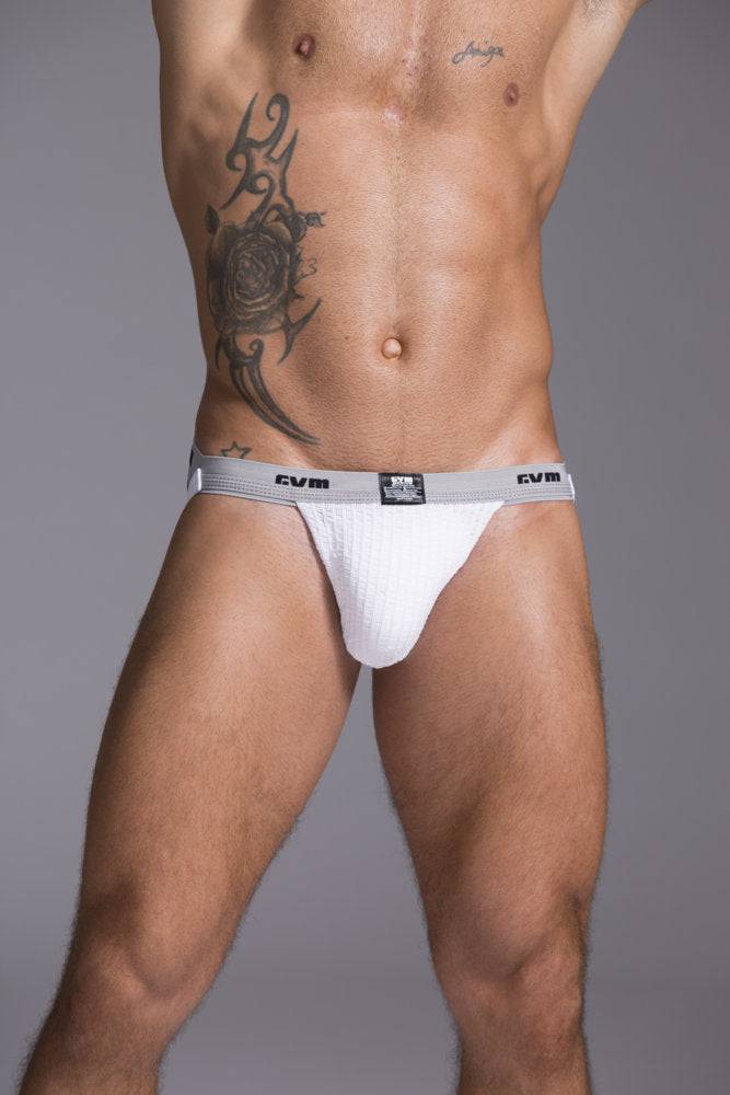 GYM Swim/Run Jockstrap 2.0 with 1" Waistband (1-Pack) - Jockstraps.com