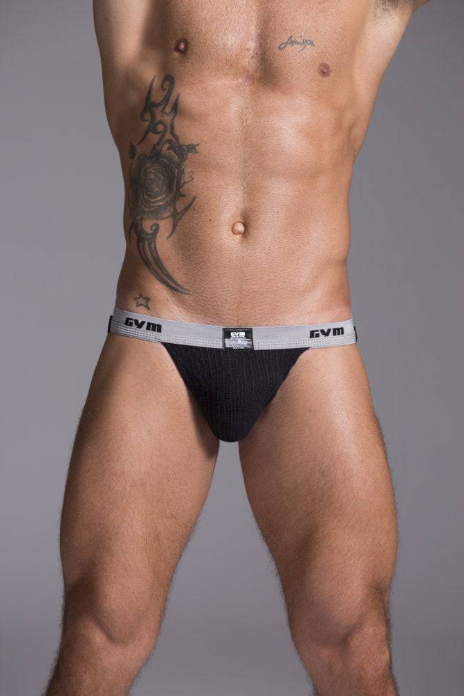 GYM Swim/Run Jockstrap 2.0 with 1" Waistband (1-Pack) - Jockstraps.com