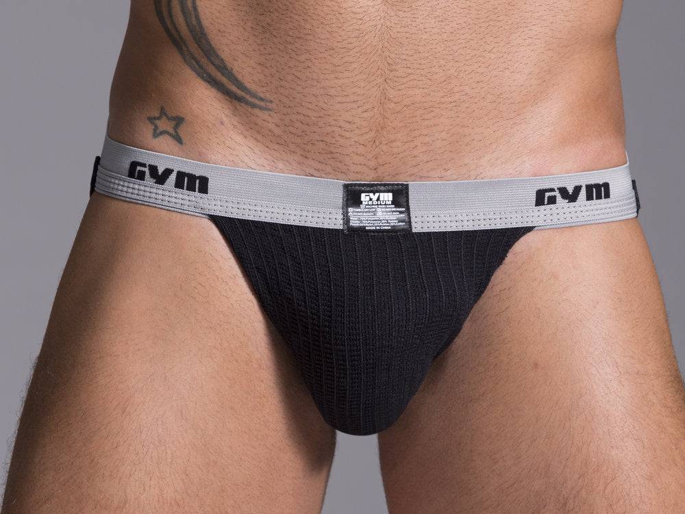 GYM Swim/Run Jockstrap 2.0 with 1" Waistband (1-Pack) - Jockstraps.com