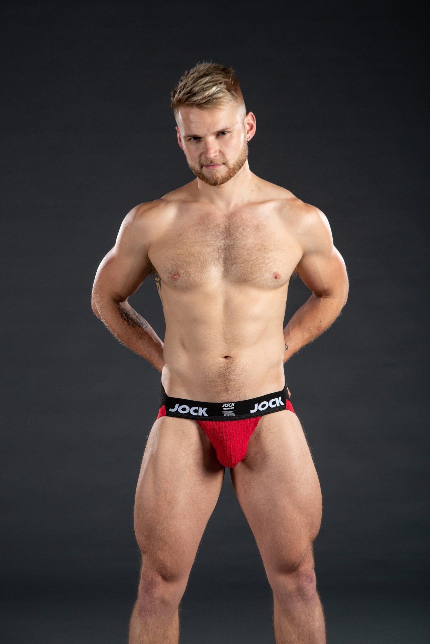 JOCK 2" Jockstrap with Grey Waistband - Jockstraps.com