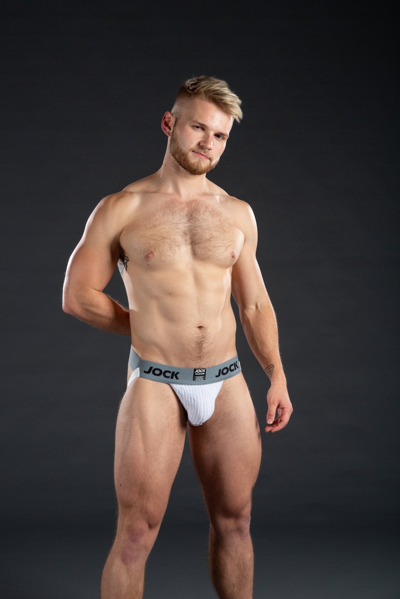 JOCK 2" Jockstrap with Grey Waistband - Jockstraps.com