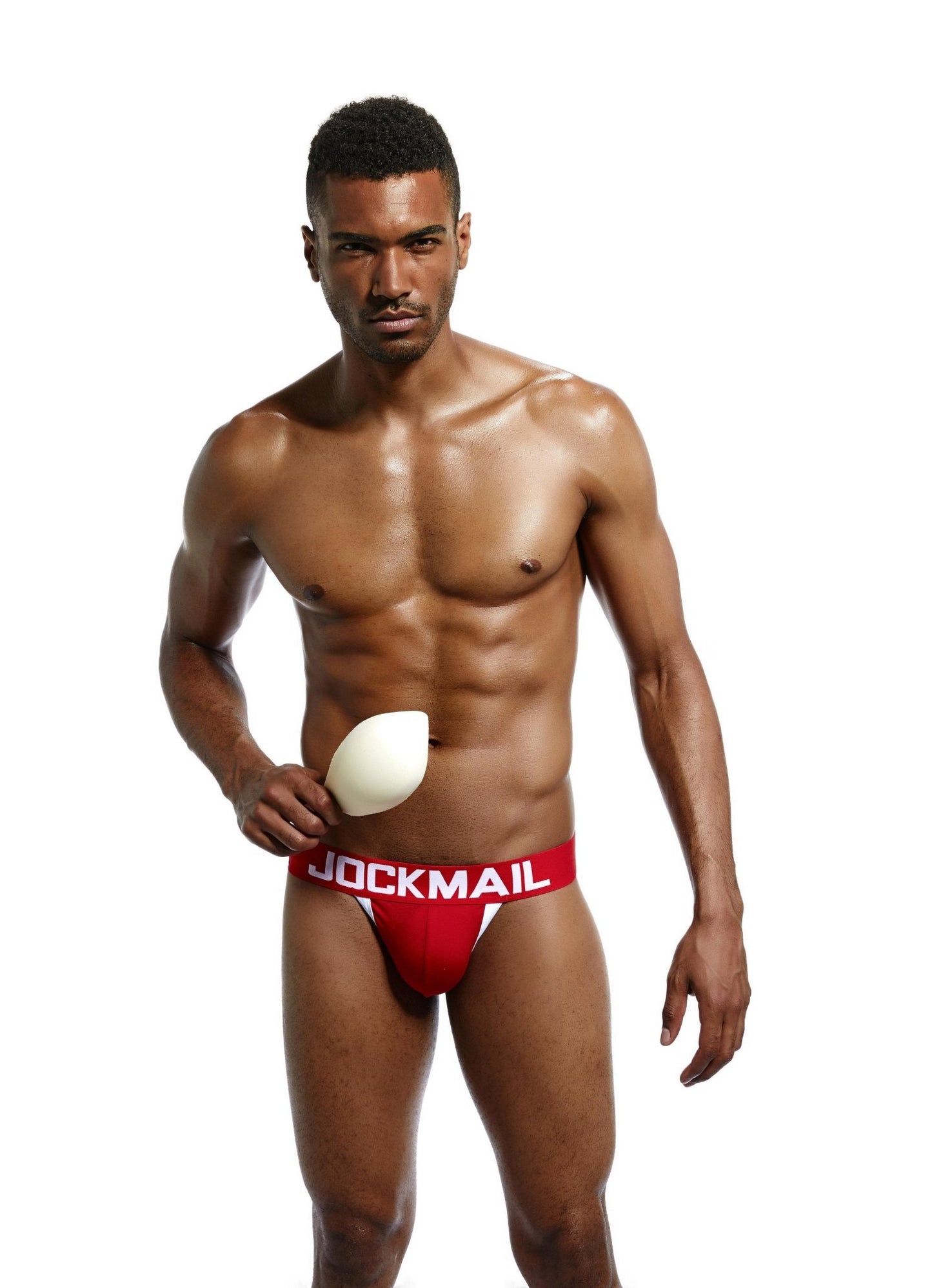 Jockmail Cotton Jockstrap with Enhancing Foam Piece - Jockstraps.com