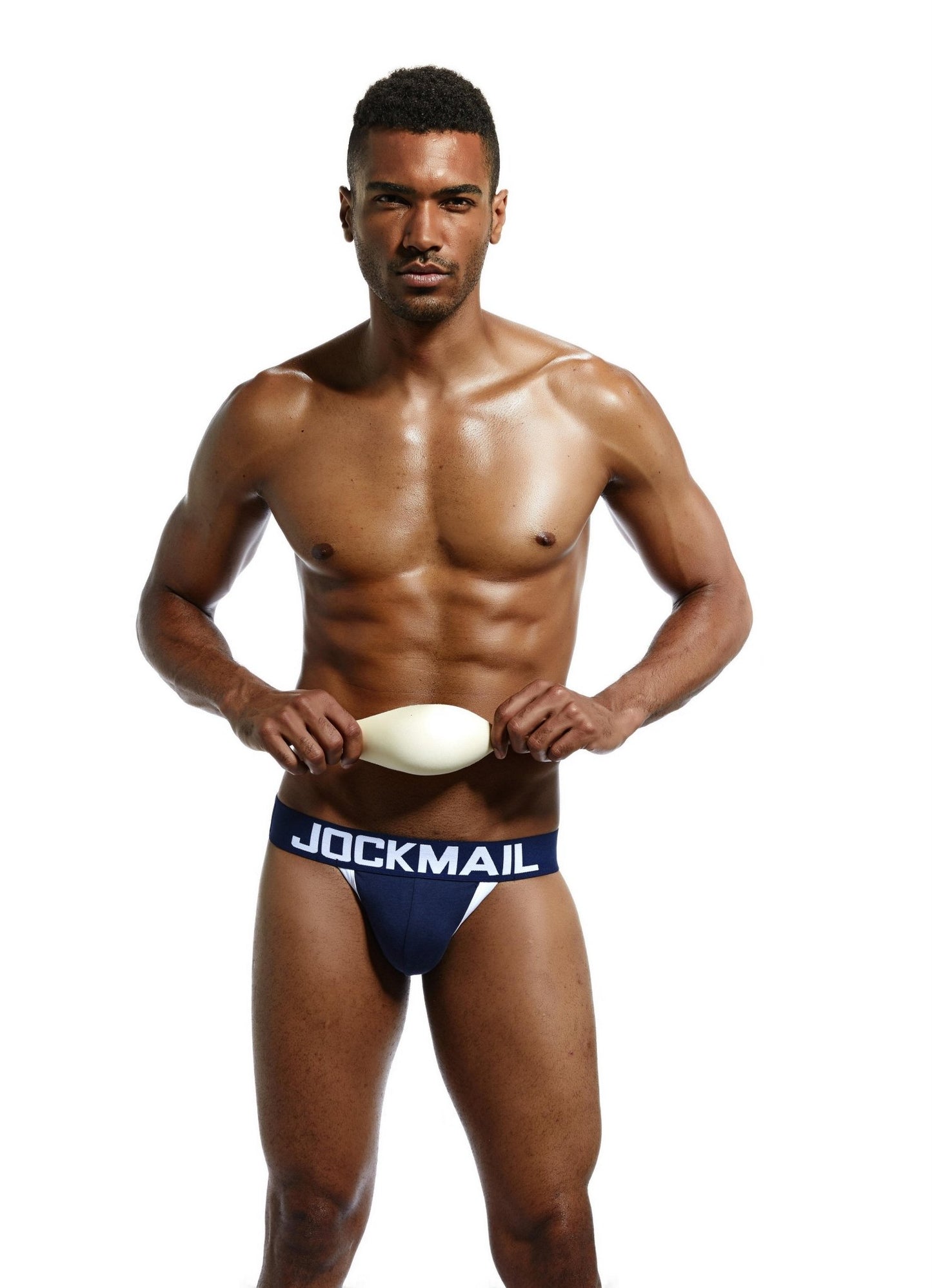 Jockmail Cotton Jockstrap with Enhancing Foam Piece - Jockstraps.com