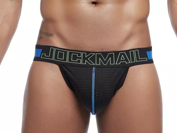 Jockmail Mesh Jockstrap with Double-Layer Pouch - Jockstraps.com