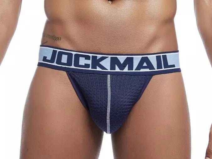 Jockmail Mesh Jockstrap with Double-Layer Pouch - Jockstraps.com