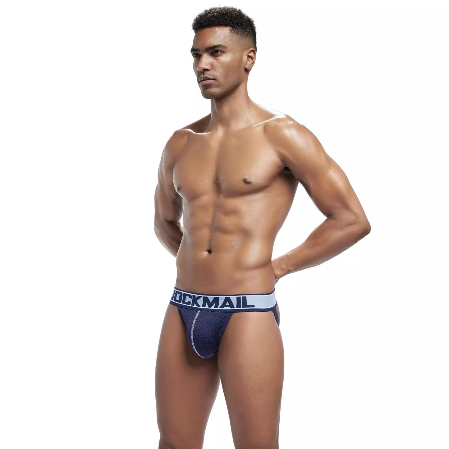 Jockmail Mesh Jockstrap with Double-Layer Pouch - Jockstraps.com