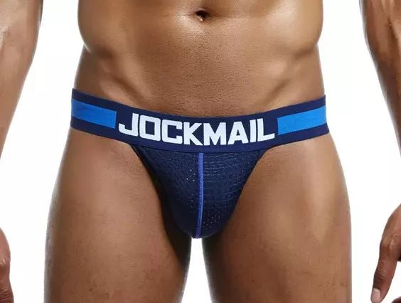 Jockmail Mesh Jockstrap with Double-Layer Pouch - Jockstraps.com