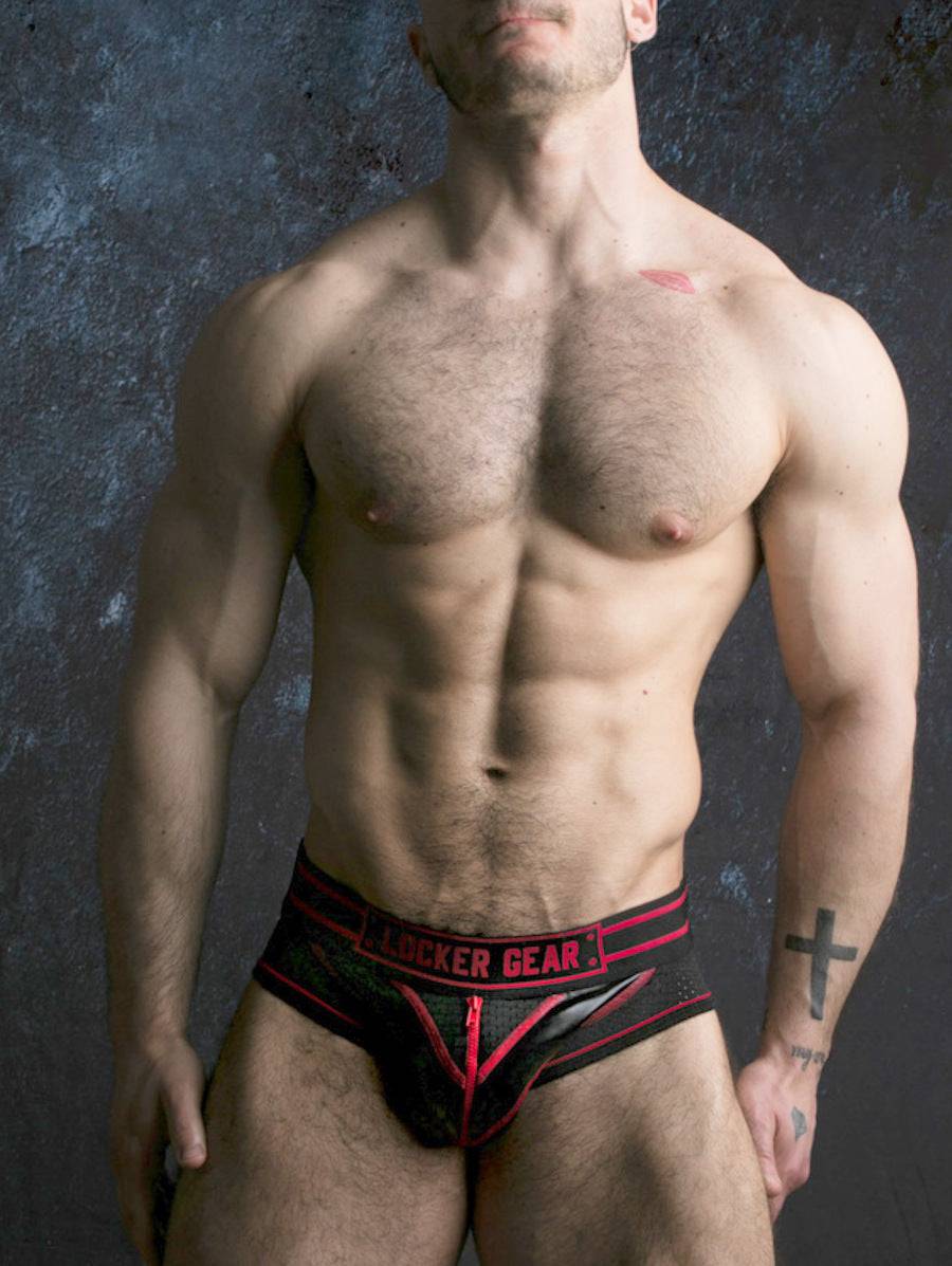 Locker Gear Bottomless Brief with Zipper - Jockstraps.com