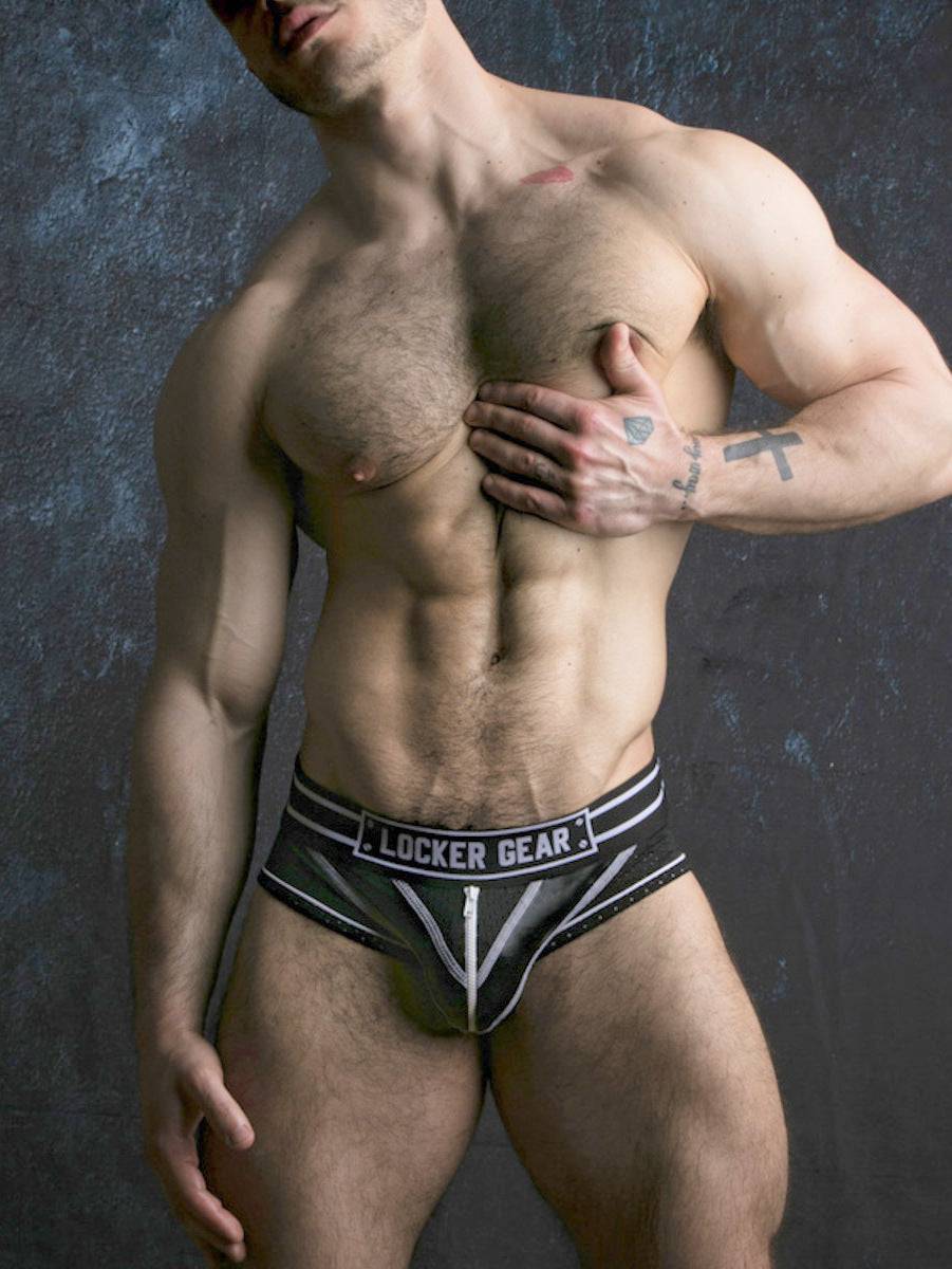 Locker Gear Bottomless Brief with Zipper - Jockstraps.com