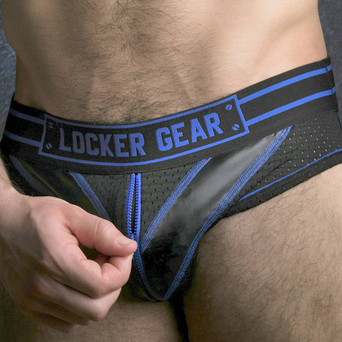 Locker Gear Bottomless Brief with Zipper - Jockstraps.com