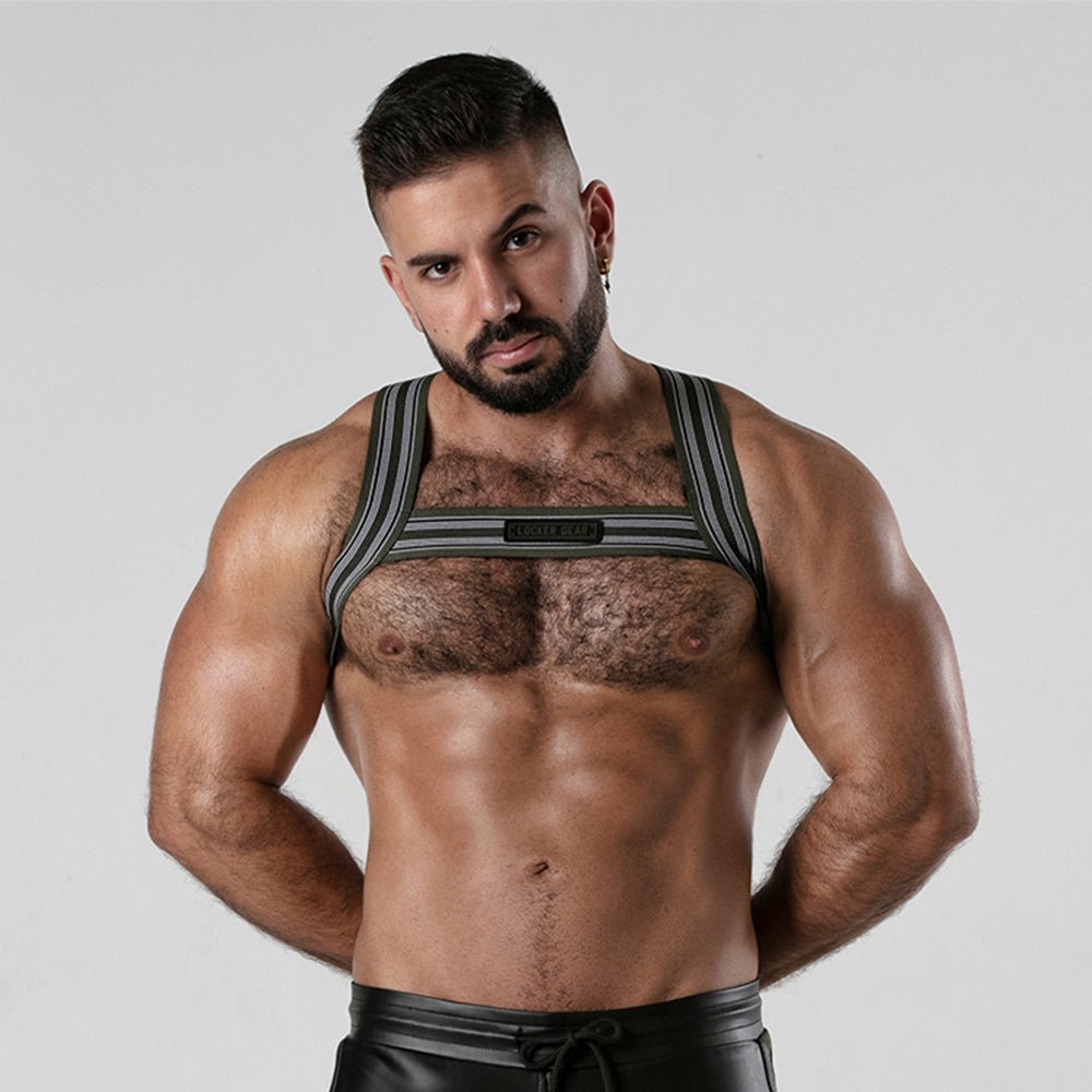 Locker Gear Elastic Harness LK0744 - Jockstraps.com