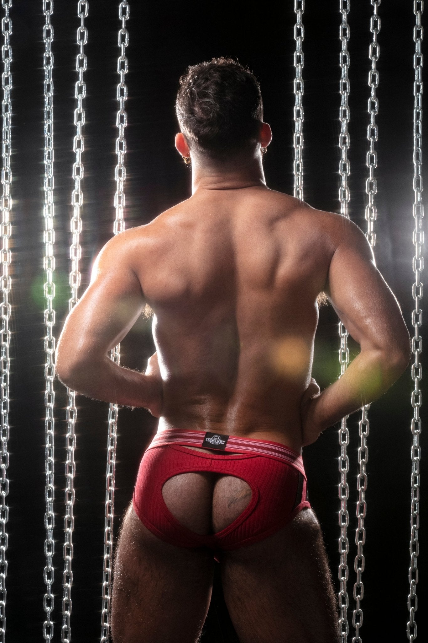 Locker Gear Ribbed Cotton Jockbrief LK0123 - Jockstraps.com