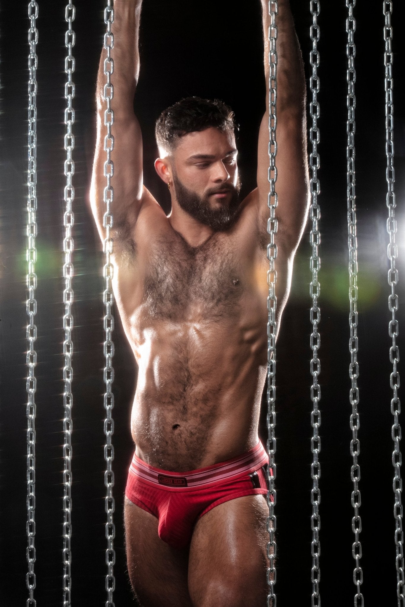 Locker Gear Ribbed Cotton Jockbrief LK0123 - Jockstraps.com