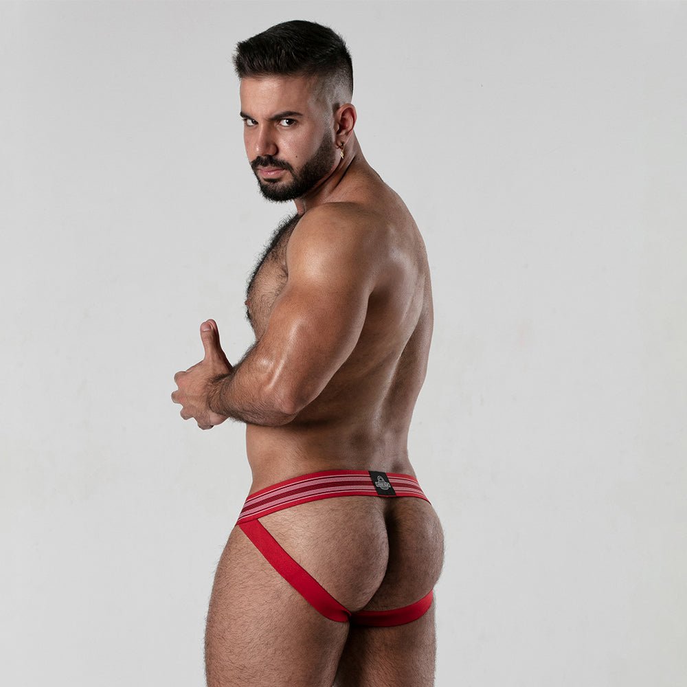 Locker Gear Ribbed Cotton Jockstrap LK0125 - Jockstraps.com