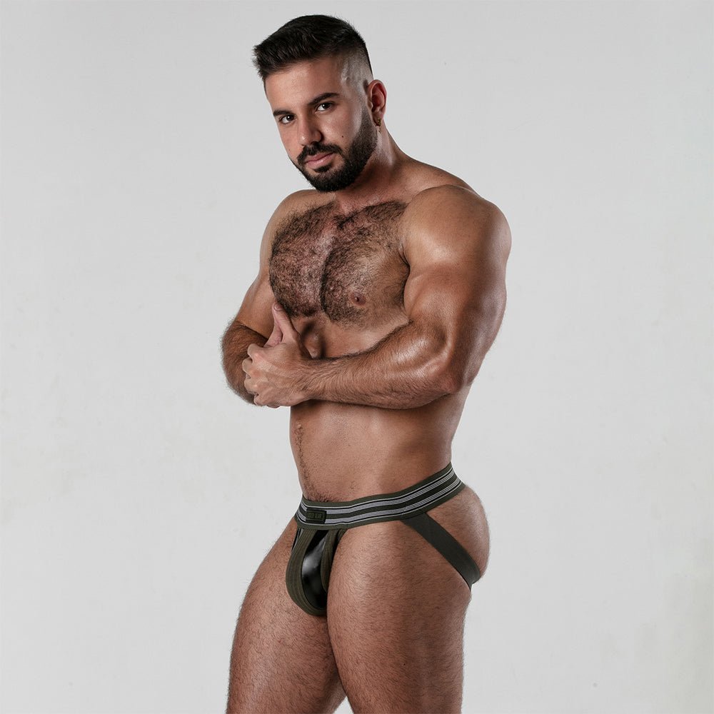 Locker Gear Ribbed Cotton Jockstrap LK0125 - Jockstraps.com