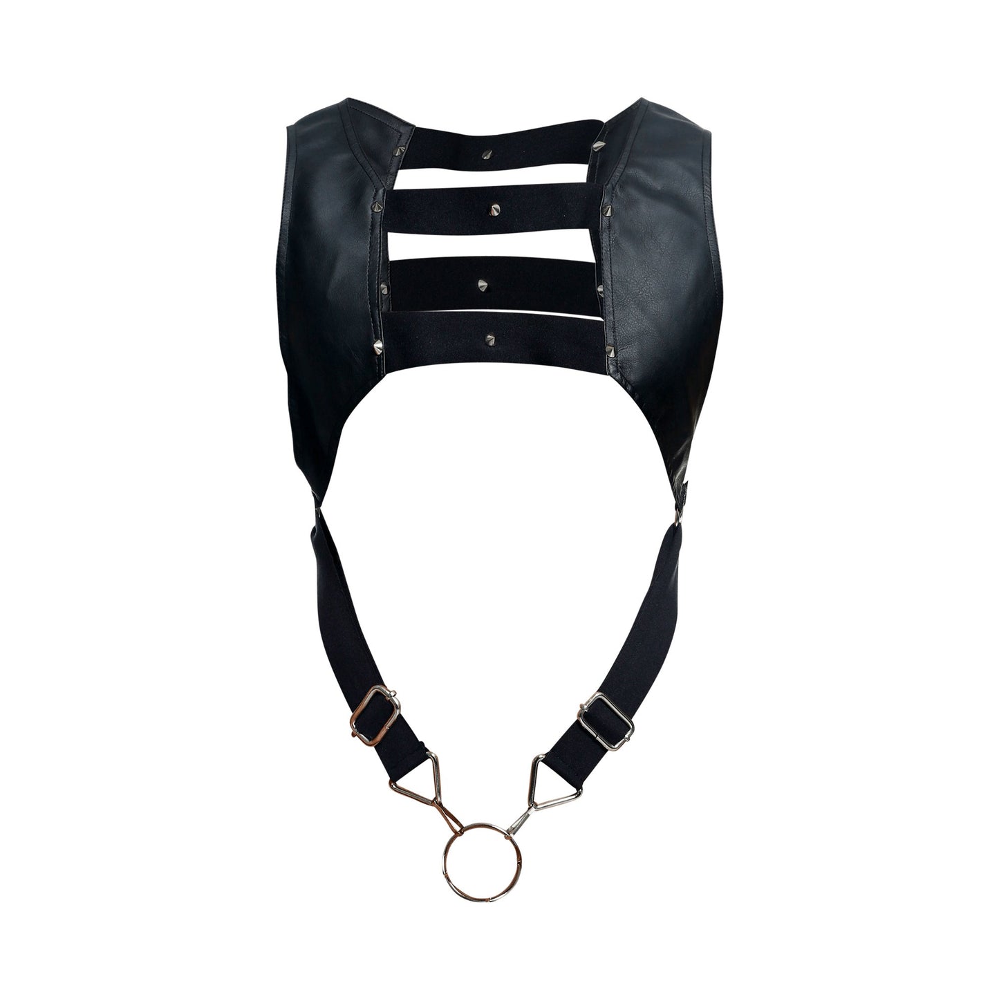 Male Basics Crop Top C-Ring Harness - Jockstraps.com