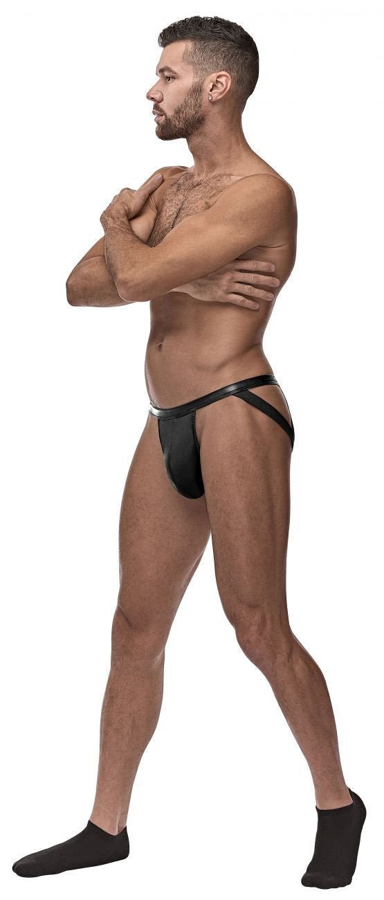 Male Power 352-261 Cage Matte Strappy Ring Jock - Jockstraps.com