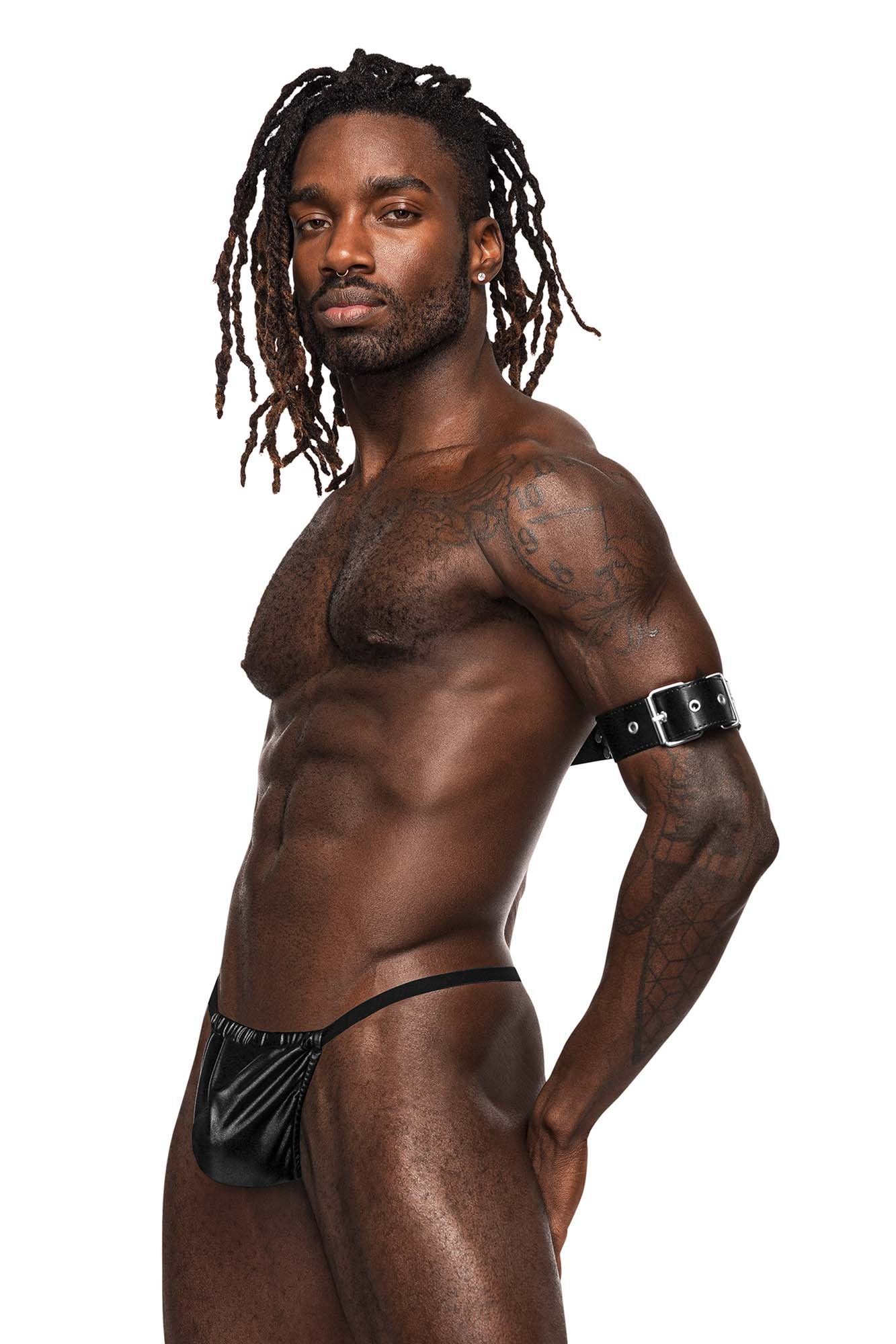 Male Power 510-266 Leather Pisces Bondage Harness Color Black - Jockstraps.com