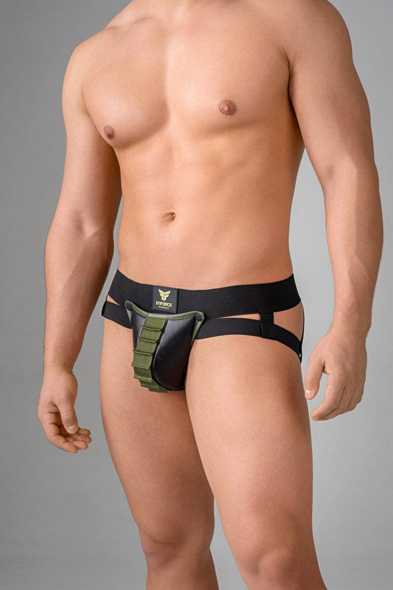 Maskulo Enforce Shot Belt Jockstrap - Jockstraps.com