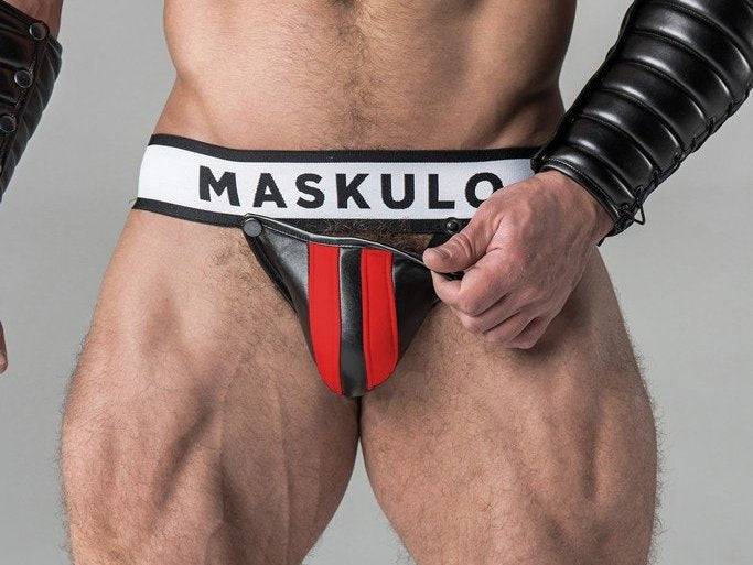 Maskulo Jockstrap with Detachable Pouch Maskulo