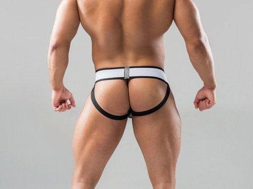 Maskulo Woodland Camo Jockstrap with Detachable Pouch Maskulo