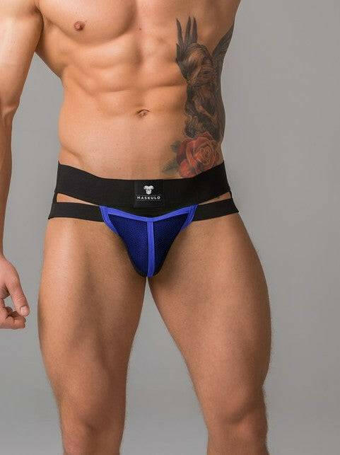 Maskulo Youngero Jockstrap with Mesh Cod Piece - Jockstraps.com