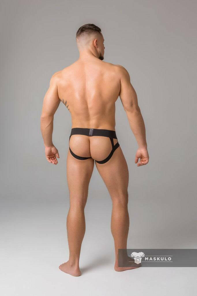 Maskulo Youngero Jockstrap with Mesh Cod Piece - Jockstraps.com