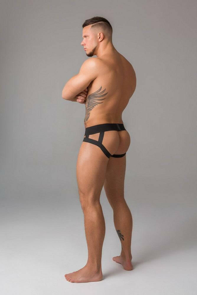 Maskulo Youngero Jockstrap with Mesh Cod Piece - Jockstraps.com