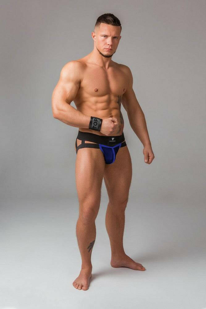 Maskulo Youngero Jockstrap with Mesh Cod Piece - Jockstraps.com