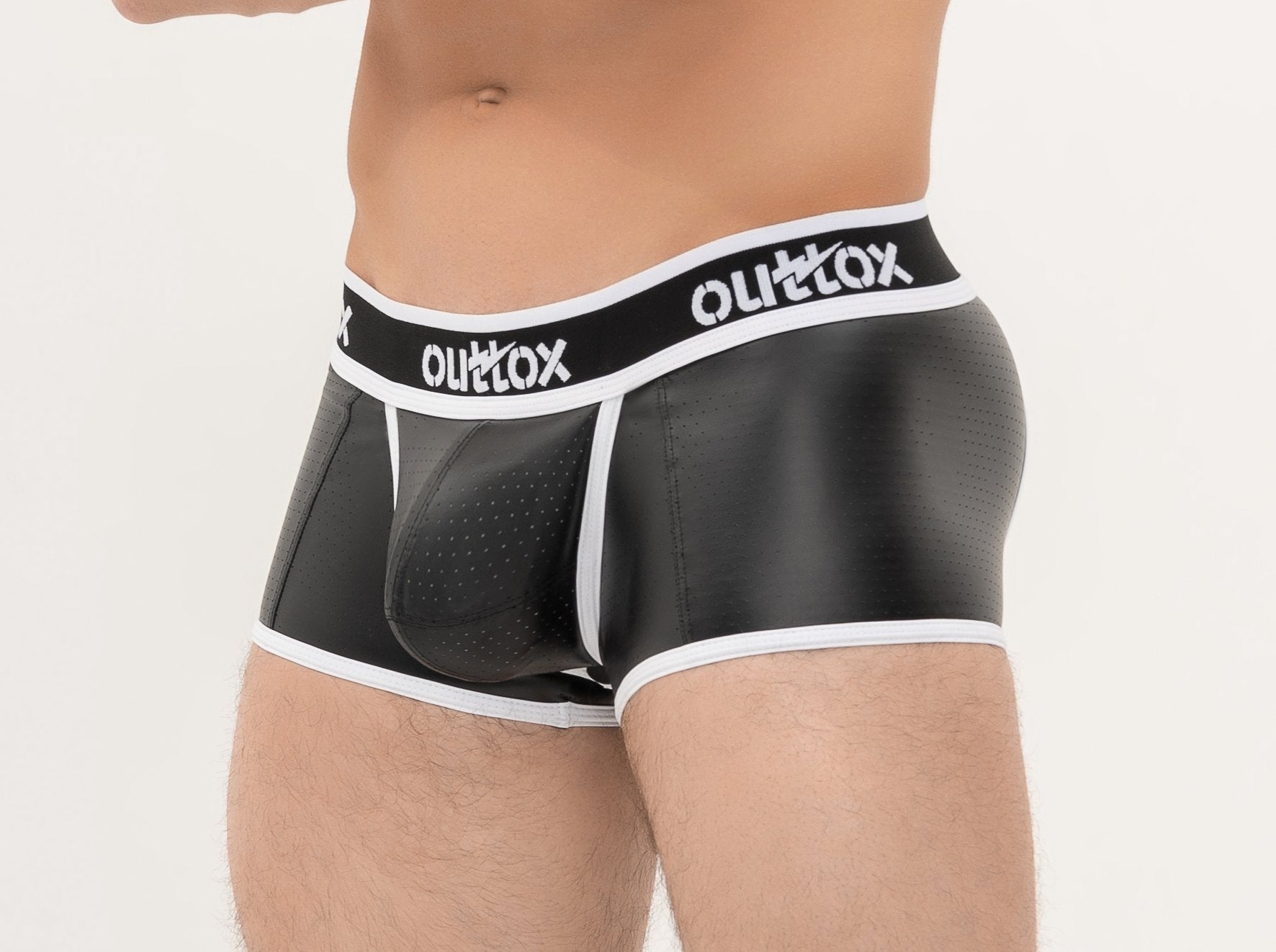 Outtox Open Rear Trunks with Snap Piece - Jockstraps.com