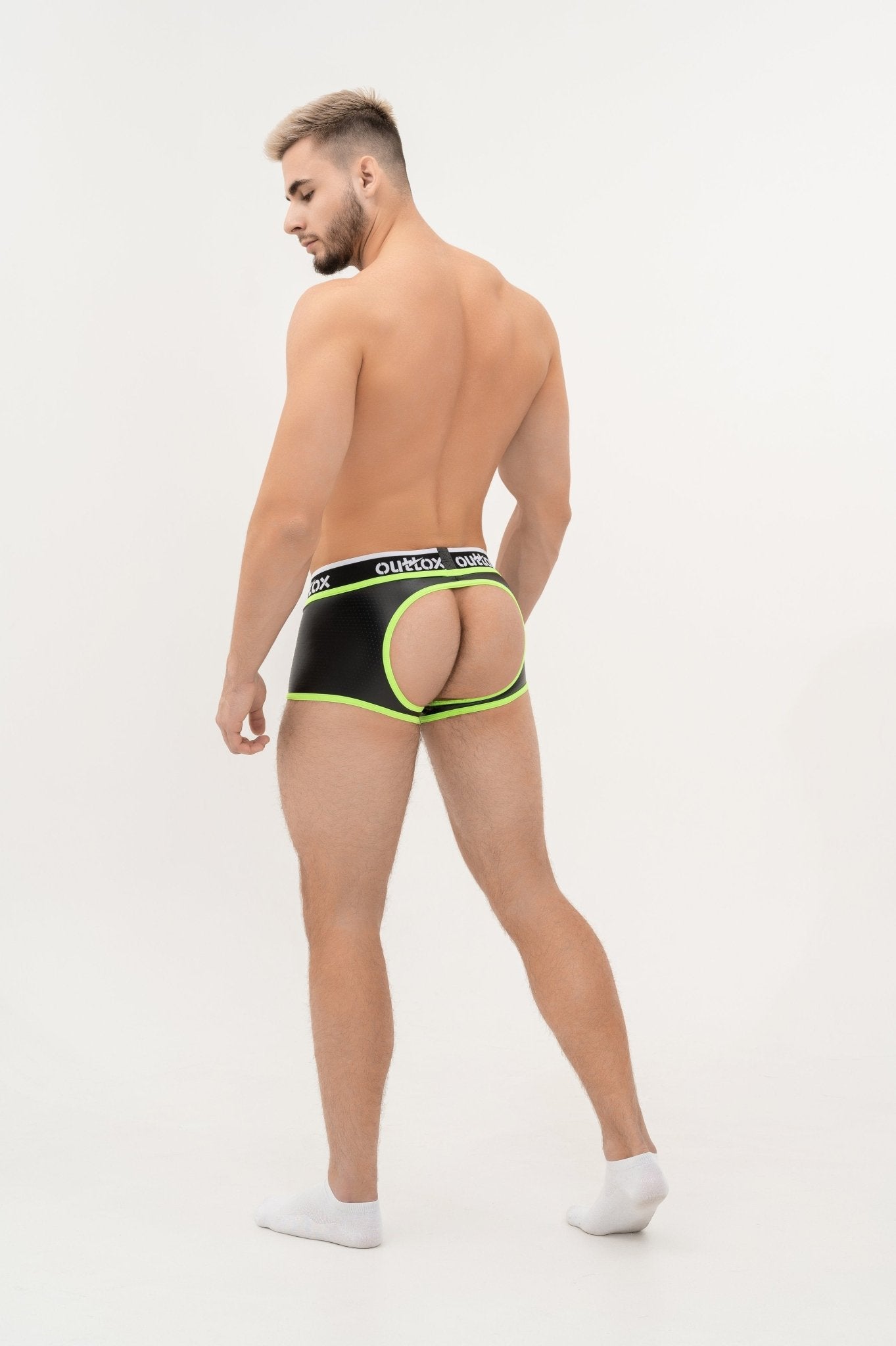Outtox Open Rear Trunks with Snap Piece - Jockstraps.com
