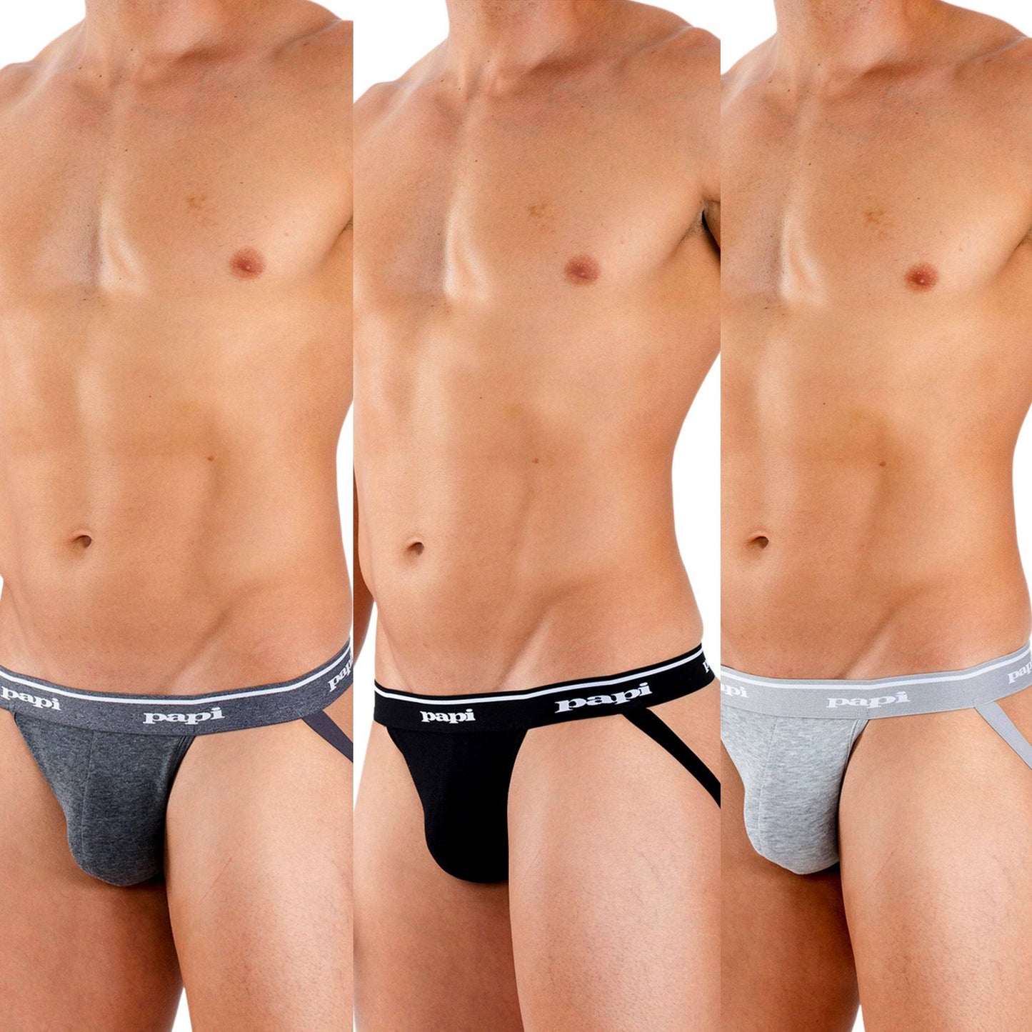 Papi Cotton Jockstrap 3-Pack Papi