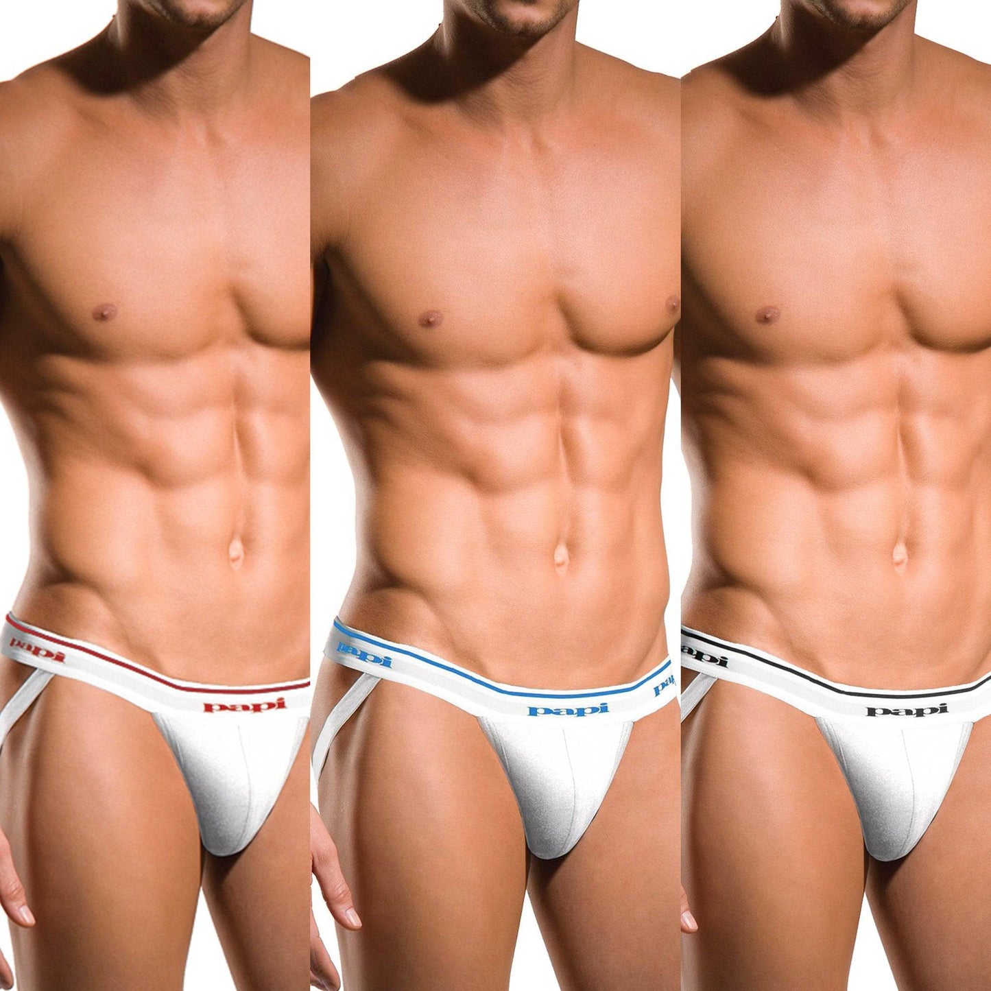 Papi Cotton Jockstrap 3-Pack Papi