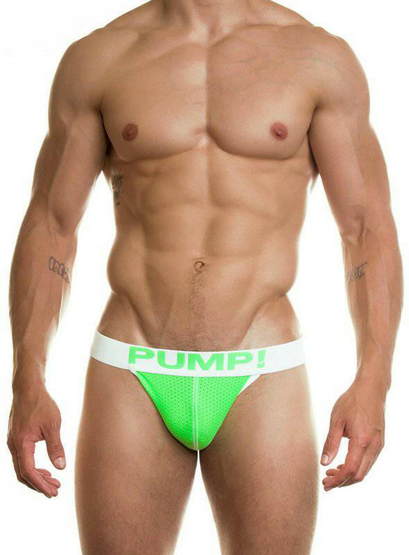 PUMP! Neon Fuel Micromesh Jockstrap PUMP!