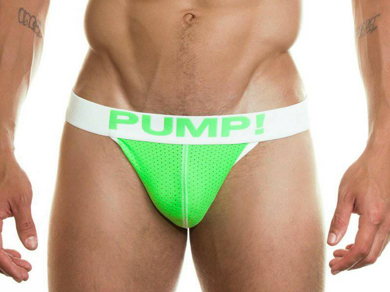 PUMP! Neon Fuel Micromesh Jockstrap PUMP!