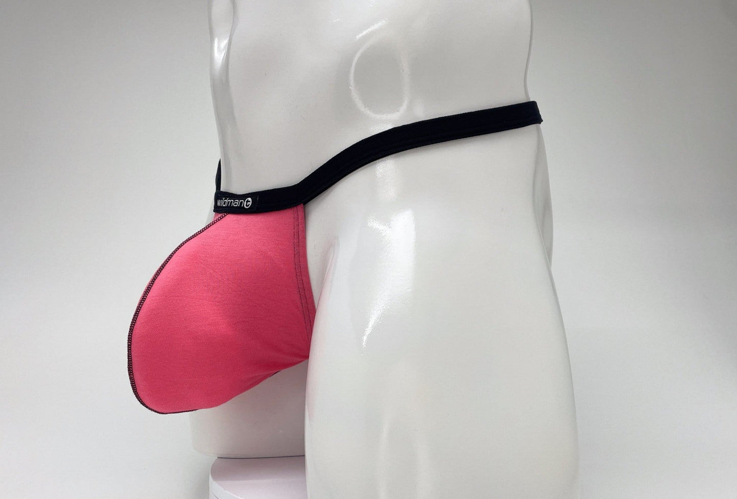 WildmanT Modal Micro Thong Big Boy Pouch Pink - Jockstraps.com