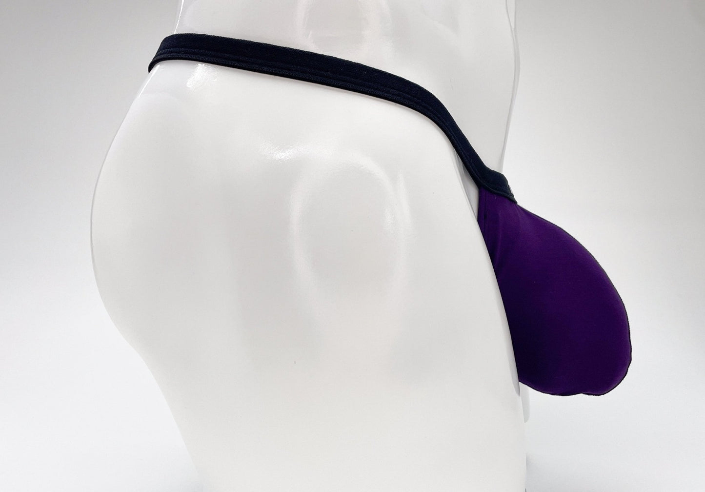 WildmanT Modal Micro Thong Big Boy Pouch Purple - Jockstraps.com