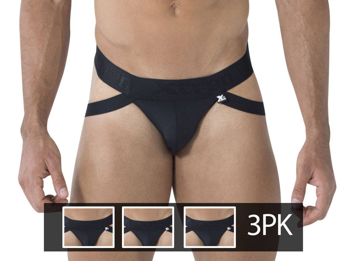 Xtremen 3-Pack Double-Strap Jockstraps - Jockstraps.com
