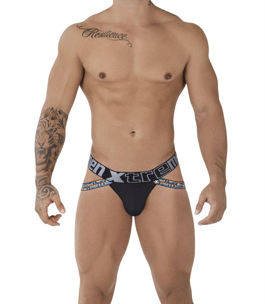 Xtremen 91084 Microfiber Pride Jockstrap - Jockstraps.com