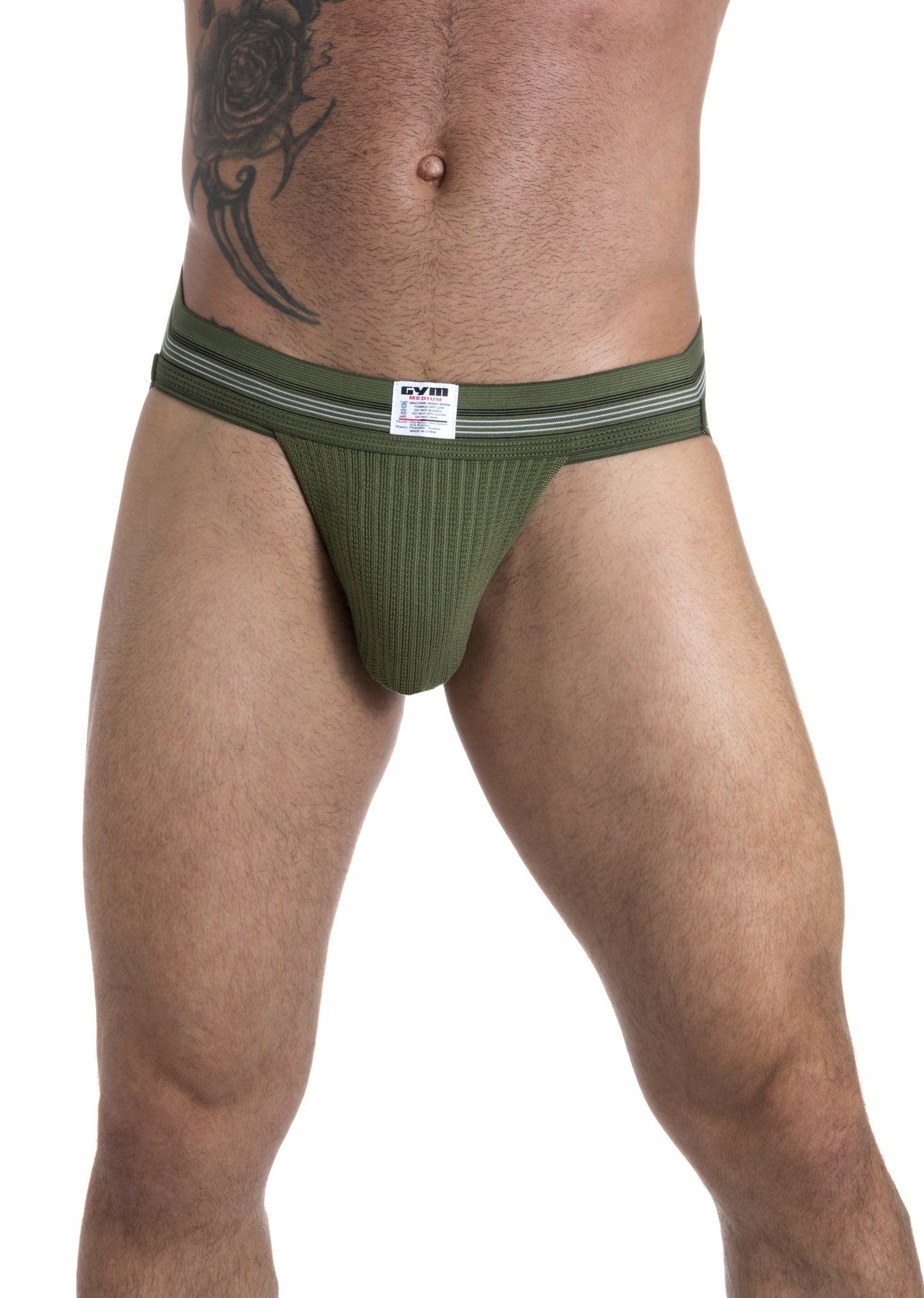 **NEW GYM Old School 2.0 Jockstrap with 2" Waistband (1-Pack)