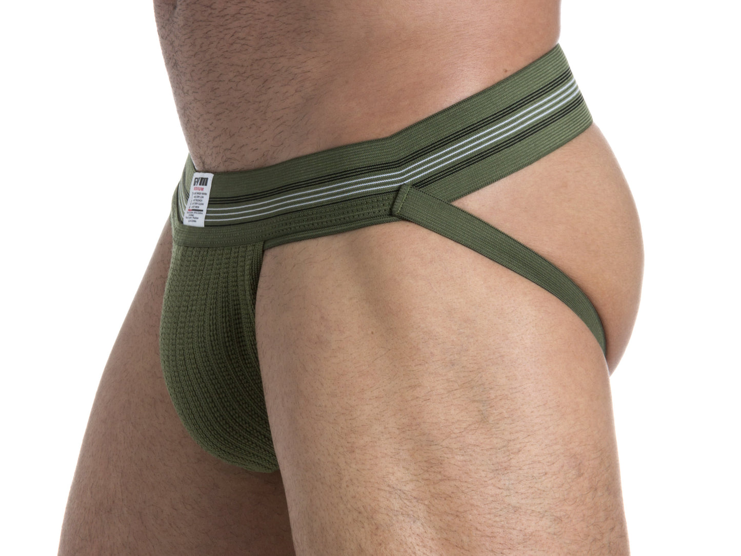 **NEW GYM Old School 2.0 Jockstrap with 2" Waistband (1-Pack)