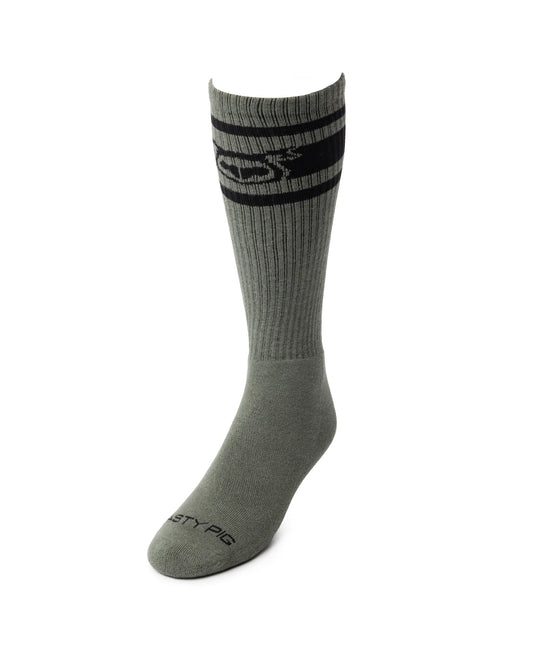 Nasty Pig Hook'd Up Sport Sock in Army Green