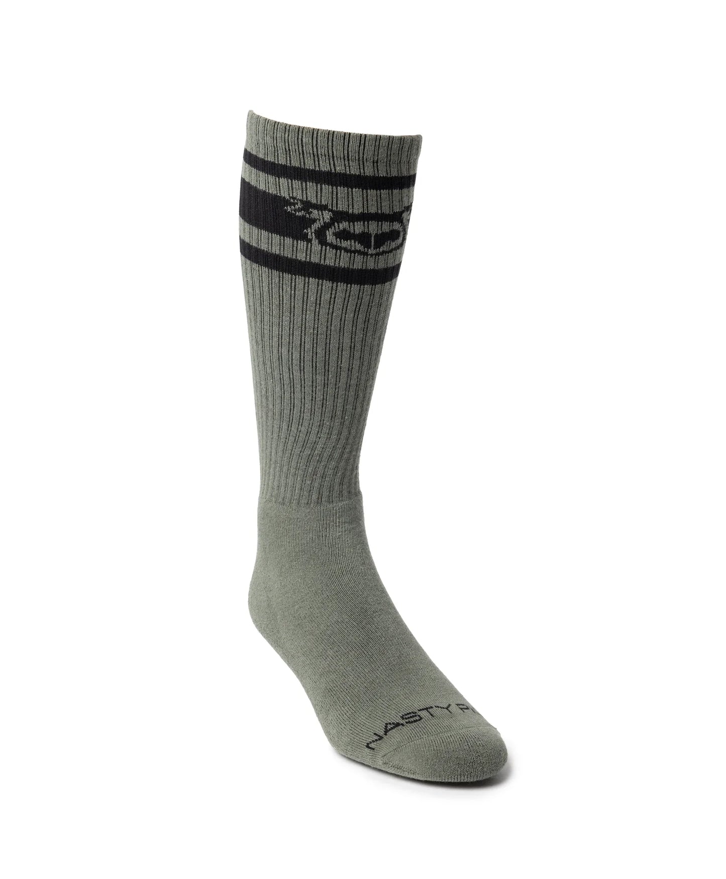 Nasty Pig Hook'd Up Sport Sock in Army Green