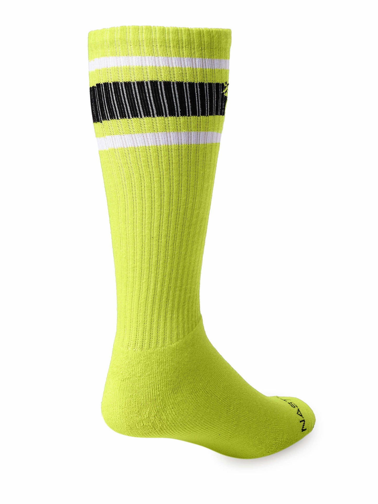 Nasty Pig Hook'd Up Sport Sock in Acid Lime