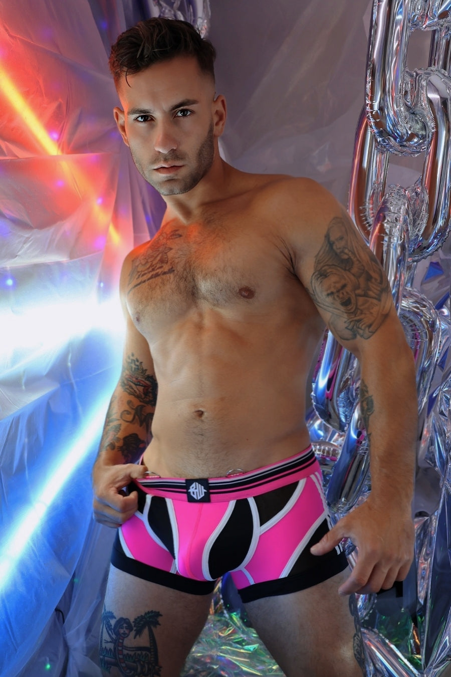 Breedwell Circuit Breaker Boxer Brief in Pink