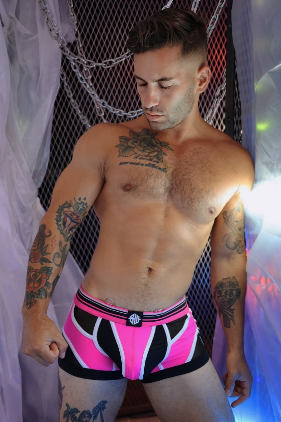 Breedwell Circuit Breaker Boxer Brief in Pink