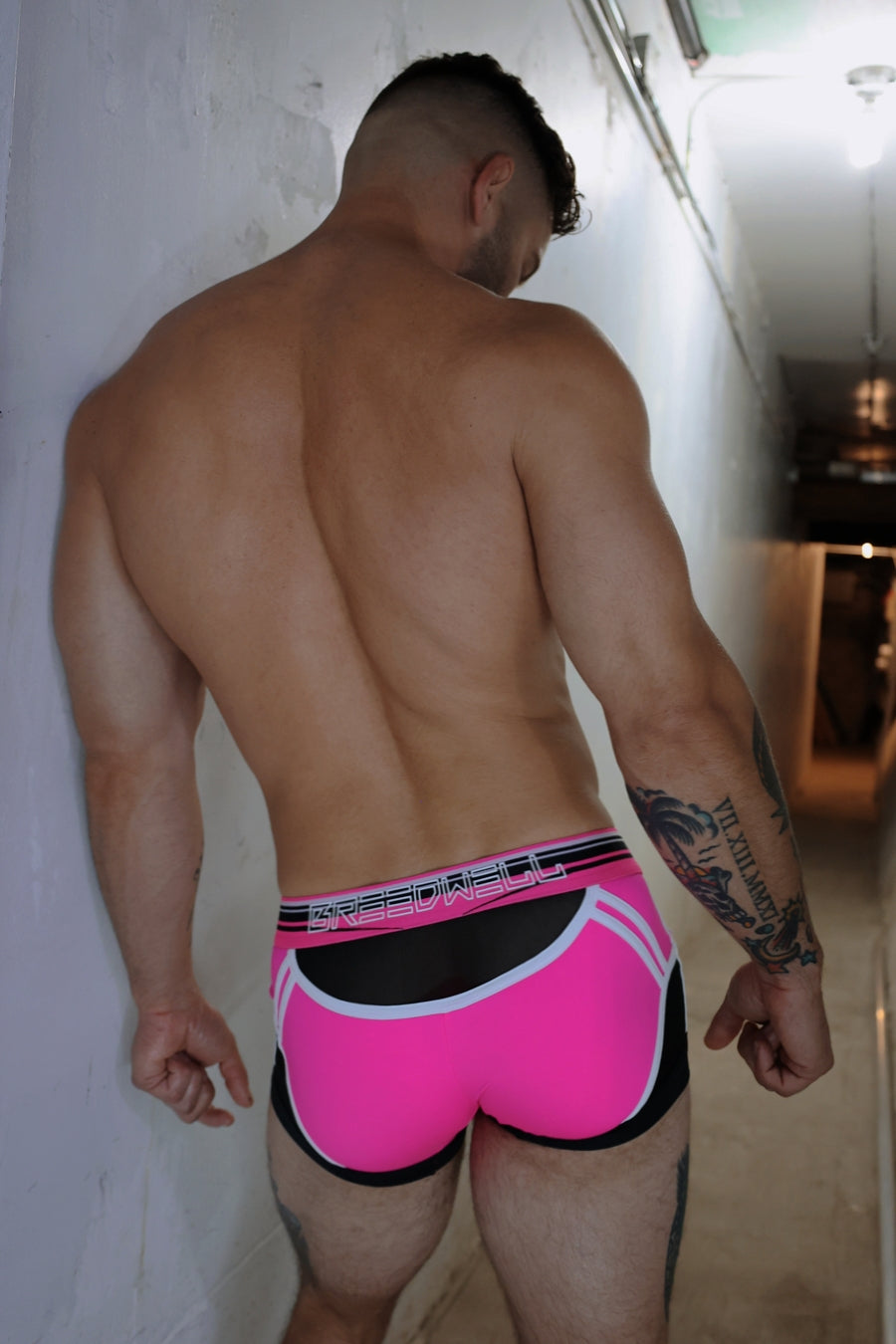 Breedwell Circuit Breaker Boxer Brief in Pink