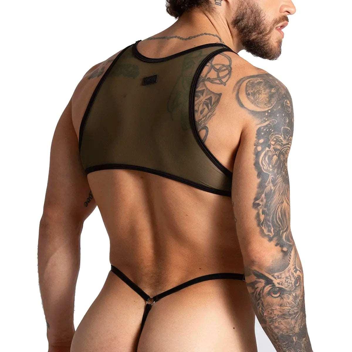 GIGO See-Through Mesh Bahia Body Suit