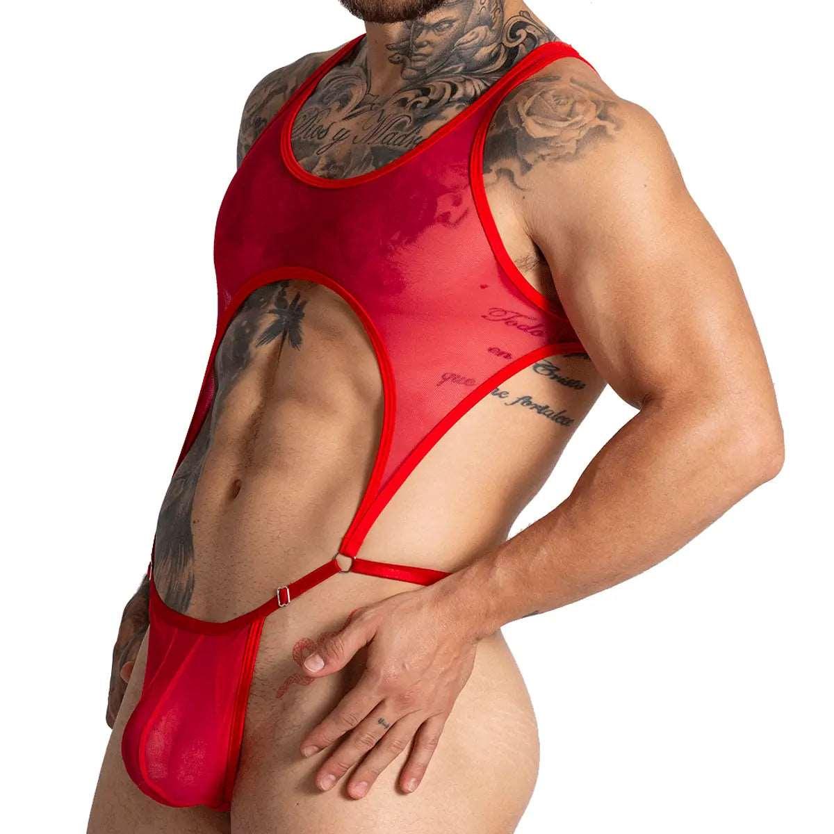 GIGO See-Through Mesh Bahia Body Suit